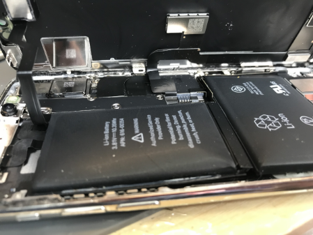 iPhoneバッテリー交換